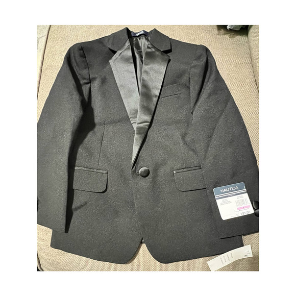 NWT Nautica Kids 4-pc Black Suit Set - Size 6 - Picture 4 of 13